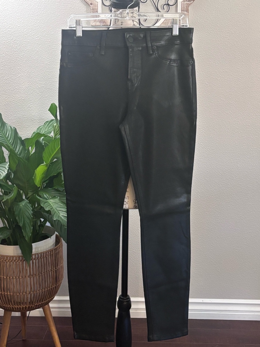 Level 99 Black Wax Jeans
